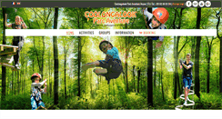 Desktop Screenshot of coolongalook-parc-aventure.com